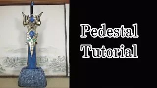 Pedestal of swords tutorial [How to make props]