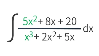 Integration of Rational Function by Partial Fraction Decomposition - Irreducible Quadratic Factor