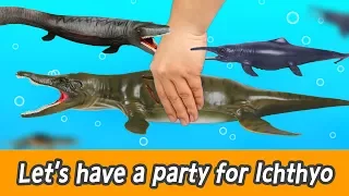 [EN] #92 Let's have a party for Ichthyosaurus , learn insects, animals nameㅣCoCosToy