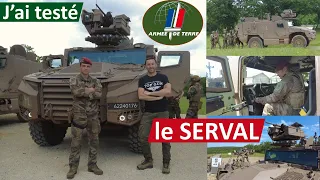 J'ai testé le SERVAL, le nouveau blindé multi-rôle de de l'@armeedeterre