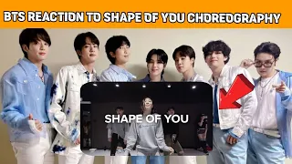 BTS REACTION - Shape of You - Ed Sheeran / Lia Kim Choreography