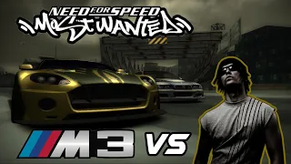 Need For Speed: Most Wanted - BMW M3 GTR VS Aston Martin DB9 | Ronnie (Blacklist #3)