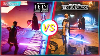 Darth Vader all Encounters and Battles [ Star Wars Jedi Fallen Order | Jedi Survivor ] PC Ultra