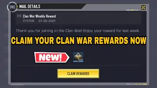 How to CLAIM Clan War REWARDS in COD Mobile | How to Get Clan Credit | Wisdom Frost