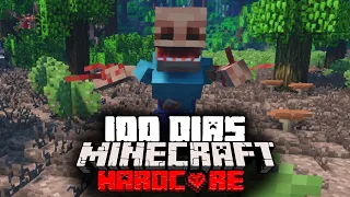 Sobreviví 100 días En Un Apocalipsis de Parásitos En Minecraft HARDCORE... Esto fue lo que pasó