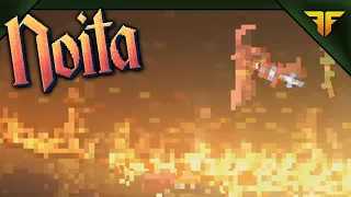 Everything is burning! | Noita Randomizer Run 4