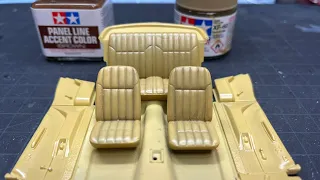 Easy Leather Seats In 4 Steps Using the Gaahleri Mobius .2mm Airbrush.