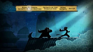 DVD MENU Walkthrough Kung Fu Panda Secrets of the Masters