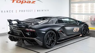 First Lamborghini Aventador SVJ 63 Roadster: Paint Protection Film