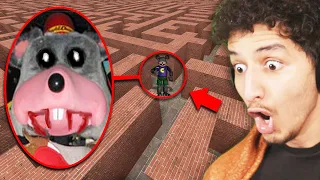 If You See CHUCK E CHEESE in a MAZE, RUN AWAY FAST.. (Scary)