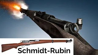 3D Animation: How the Swiss Schmidt-Rubin Rifle works