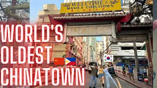 🇰🇷Koreans go to WORLD'S OLDEST CHINATOWN🇨🇳 in the Philippines🇵🇭 (ENG SUB)