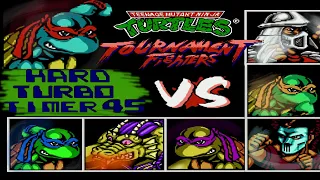 RAPH 🆚CPU (Hard/45sec) ✴ TMNT - TF ✴ Nintendo | 1080p HD 60fps