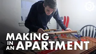 Making in a Small Space | Apartment Workshop