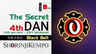 The Secret 4th DAN part B Shorinji Kempo