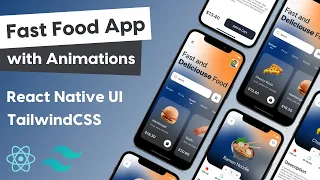 🔴 Fast Food App UI - React Native Tutorial