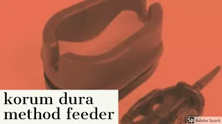 korum dura method feeder review