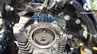 Регулировка перекрытия клапанов на мотоцикле Racer Panther 300