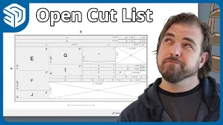 Open Cut List | SketchUp Woodworking Extension