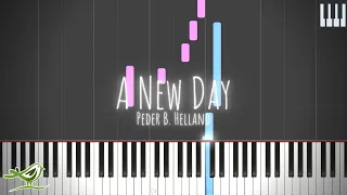 A New Day - Peder B. Helland [Relaxing Piano Tutorial with Synthesia]