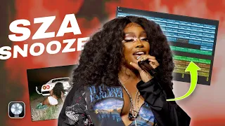 Making "SNOOZE" by SZA from scratch
