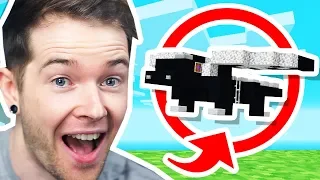 Building a MINI ENDER DRAGON in Minecraft Hardcore!