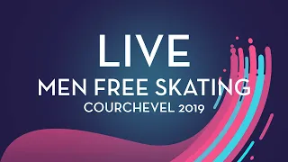 LIVE 🔴 | Men Free Skating | Courchevel 2019