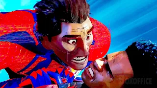 Miles Morales VS Miguel O'Hara (La scène du train lunaire) | Spider-Man: Across the Spider-Verse