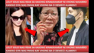 MANAY LOLIT SOLIS NAGALALA SA KALAGAYAN NI VHONG MATAPOS ANG PAGKAKAKULONG ANG DETALYE  ALAMIN