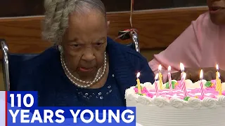 NJ woman celebrates 110th birthday with party, call from governor