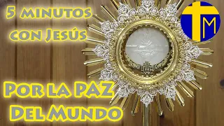 5 minutos con Jesús Sacramentado. Adoración al Santísimo Sacramento del Altar.