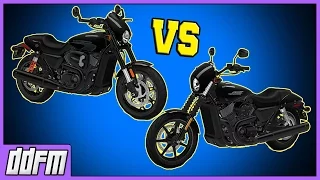 2017 Harley-Davidson Street Rod vs Harley Street 750 / Harley Street Rod Specs