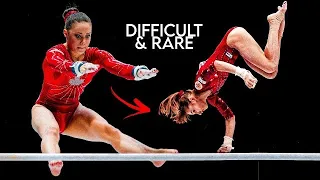 RARE Gymnastics Skills | Bars Dismounts!