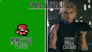 Final Fantasy Games Evolution (1987 - 2020)