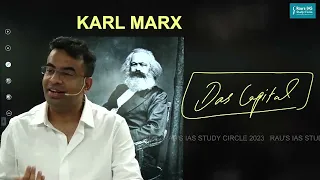 Karl Marx | Political Science & IR Optional | By Rahul Puri | Rau's IAS