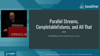 Parallel Streams, CompletableFuture, and All That: Concurrency in Java 8