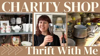 Come Thrift With Me | Charity Shopping In Welwyn Garden City | Vintage Home Decor Haul