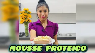 Mousse proteico