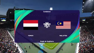 Yemen vs Malaysia (15/06/2023) U17 AFC Asian Cup PES 2021