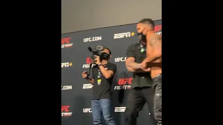 Stephens vs Klose face off gone wrong - ufc fight night