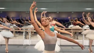 The Royal Ballet rehearse the Kingdom of the Shades scene from La Bayadère – World Ballet Day 2018