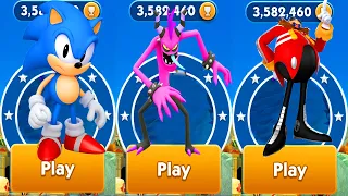 Sonic Dash Classic Sonic from Sonic the Hedgehog Movie Unlocked Fan Made Mod All 49 Character Unlock
