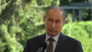 Владимир Путин о сексуальных меньшинствах