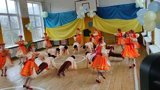 Виступ народного дитячо-юнацького хореографічного ансамблю народного танцю «Полуничка»