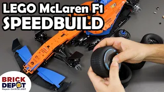 McLaren F1 LEGO Technic 42141 Unboxing & Speedbuild