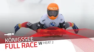 Königssee | BMW IBSF World Cup 2020/2021 - Women's Skeleton Heat 2 | IBSF Official