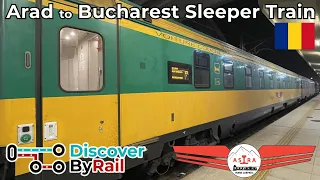 Arad to Bucharest By Night - Astra Trans Romanian Sleeper Train