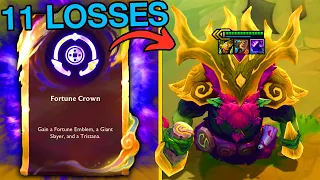 NEW 11 LOSS STREAK CASHOUT IS INSANE ⭐⭐⭐ | TFT SET 11