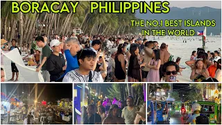 BORACAY | The Best Islands In The World | Philippines | May 2 2024 | Beach Walk Tour