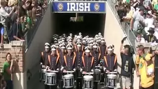 Notre Dame Band: Takes the Field